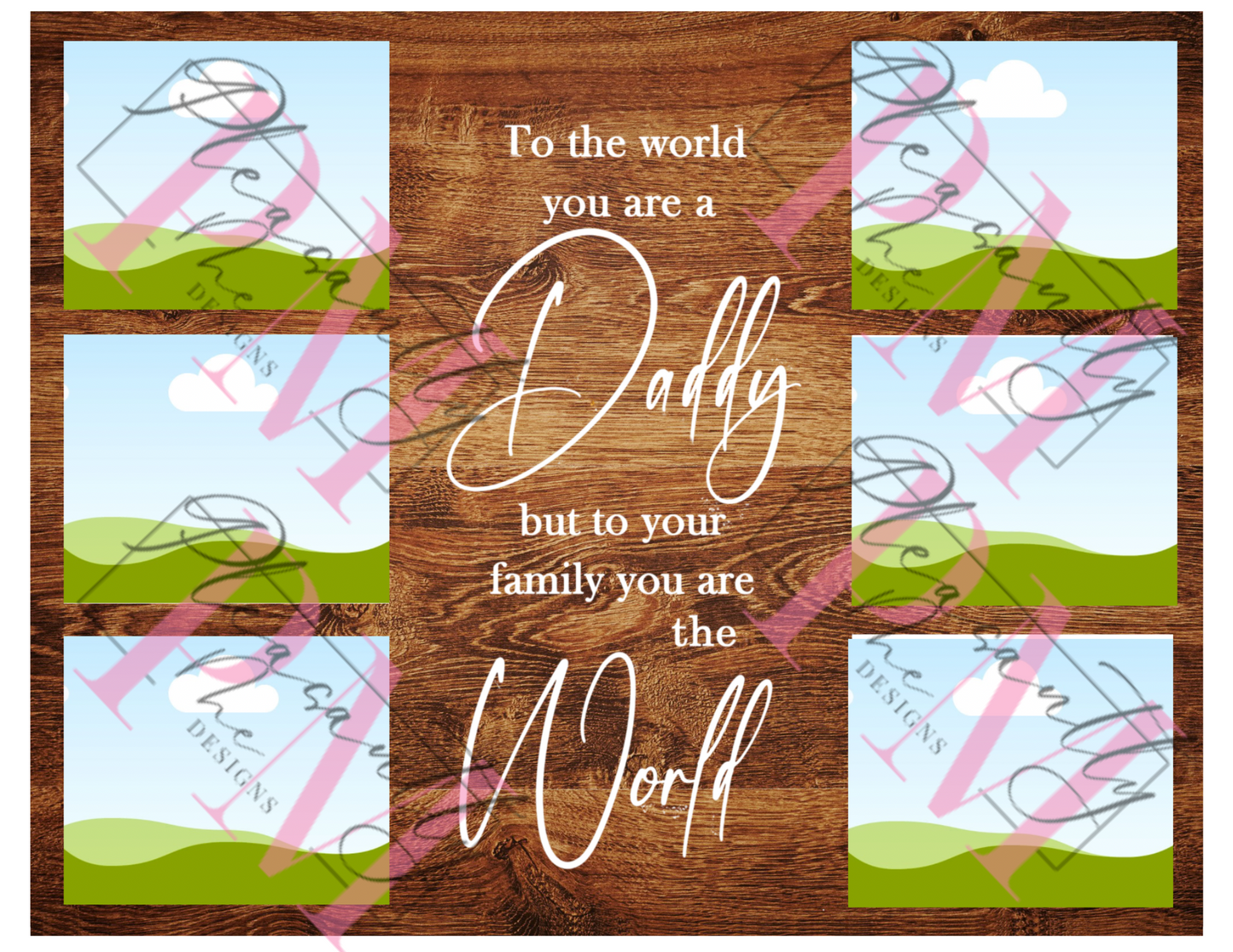 To The World You Are Dad Tumbler